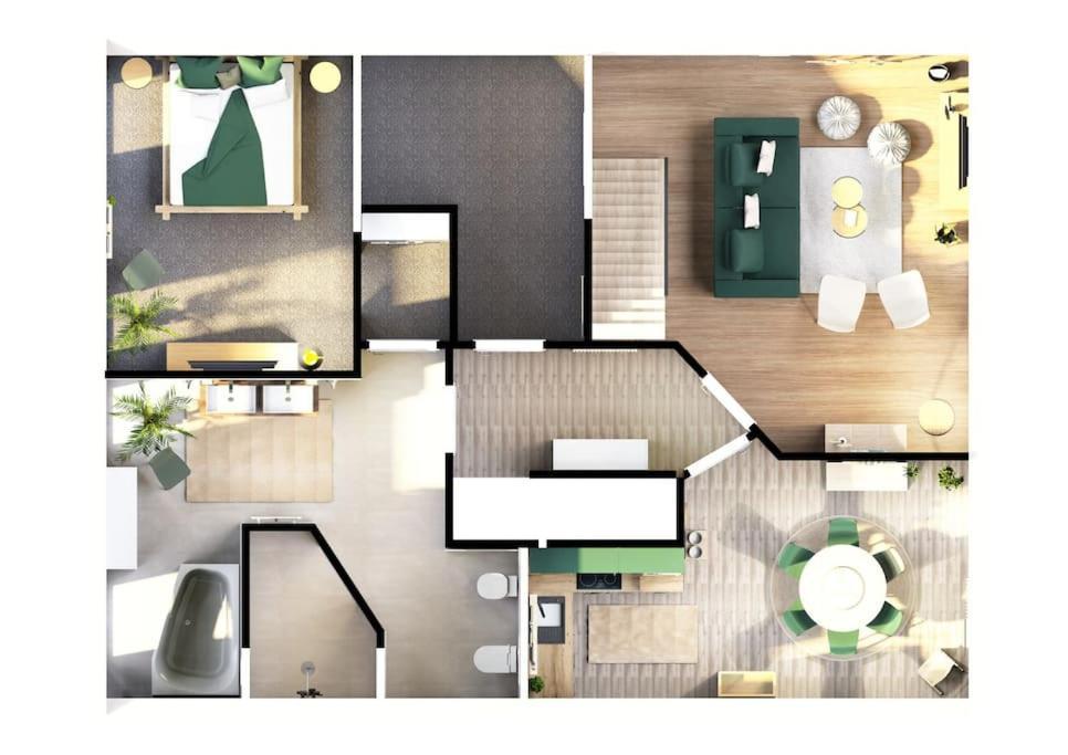 Gruenblick Oase No1 Ferienwohnung Wiesmoor Zewnętrze zdjęcie