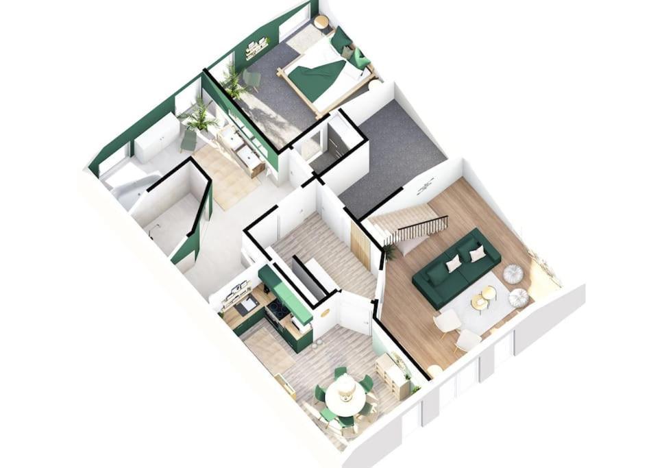 Gruenblick Oase No1 Ferienwohnung Wiesmoor Zewnętrze zdjęcie