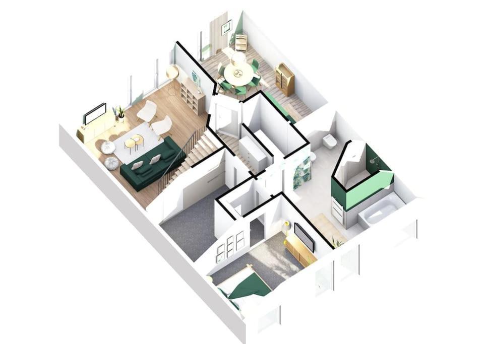 Gruenblick Oase No1 Ferienwohnung Wiesmoor Zewnętrze zdjęcie